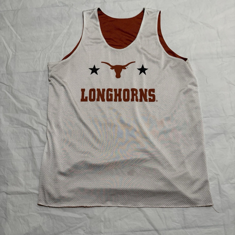 Texas Longhorns Reversible basketball Jersey Size Large